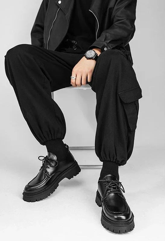 Men's Leather Shoes Formal Business