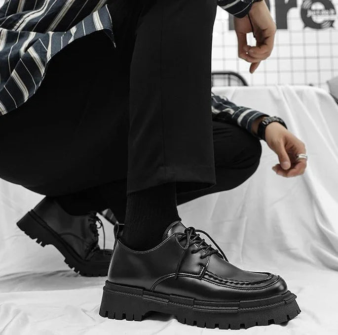 Men's Leather Shoes Formal Business