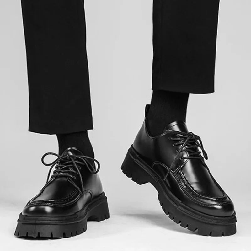 Men's Leather Shoes Formal Business