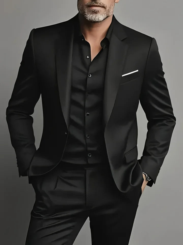 Elegant Men's Suit Sets- Slim Fit Tuxedo