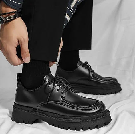 Men's Leather Shoes Formal Business