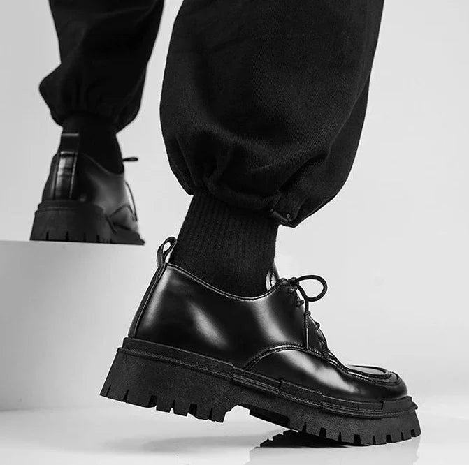 Men's Leather Shoes Formal Business