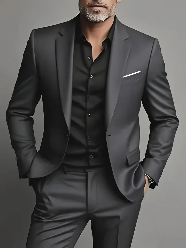 Elegant Men's Suit Sets- Slim Fit Tuxedo