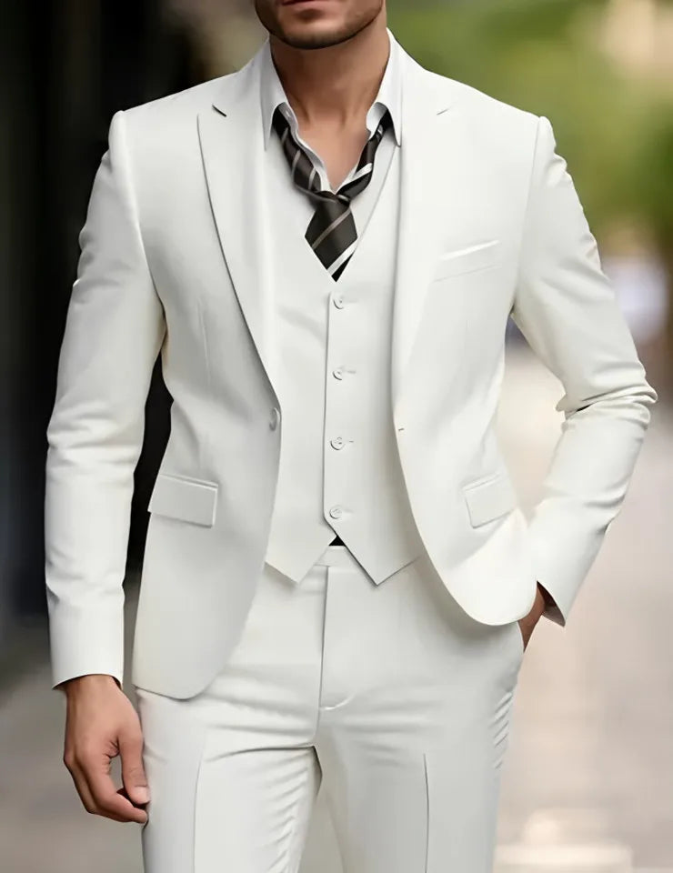Elegant Men's Suit Sets- Slim Fit Tuxedo