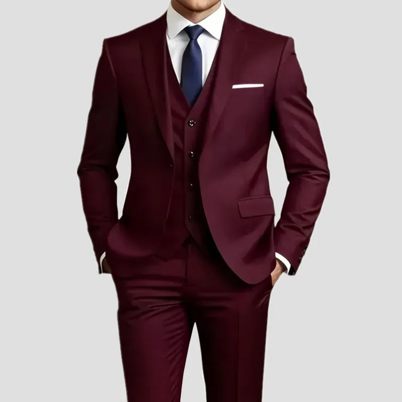 Elegant Men's Suit Sets- Slim Fit Tuxedo