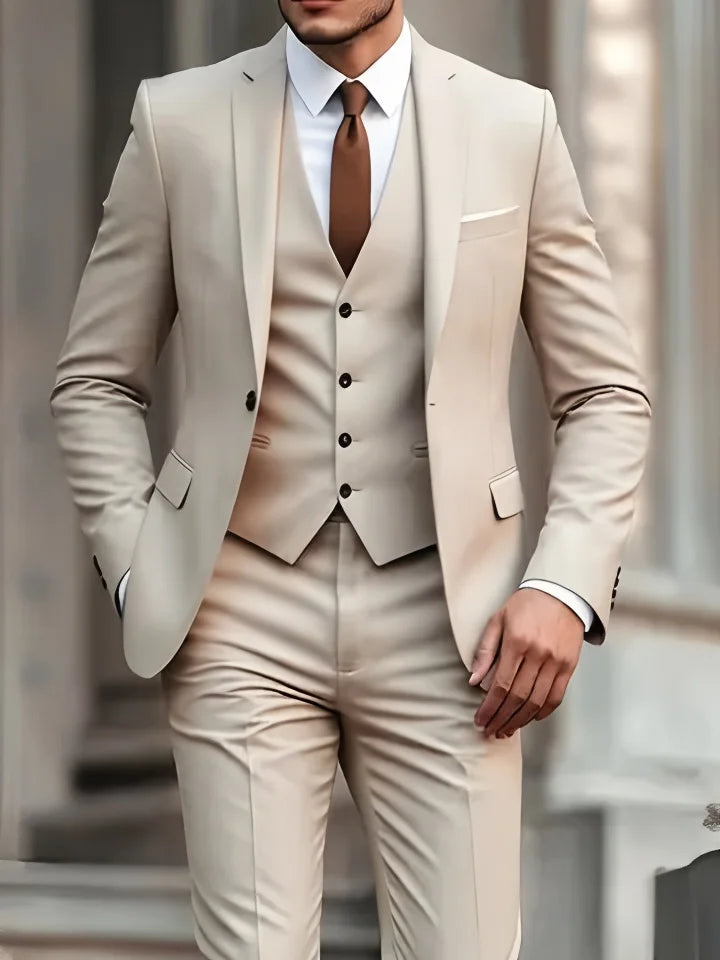 Elegant Men's Suit Sets- Slim Fit Tuxedo