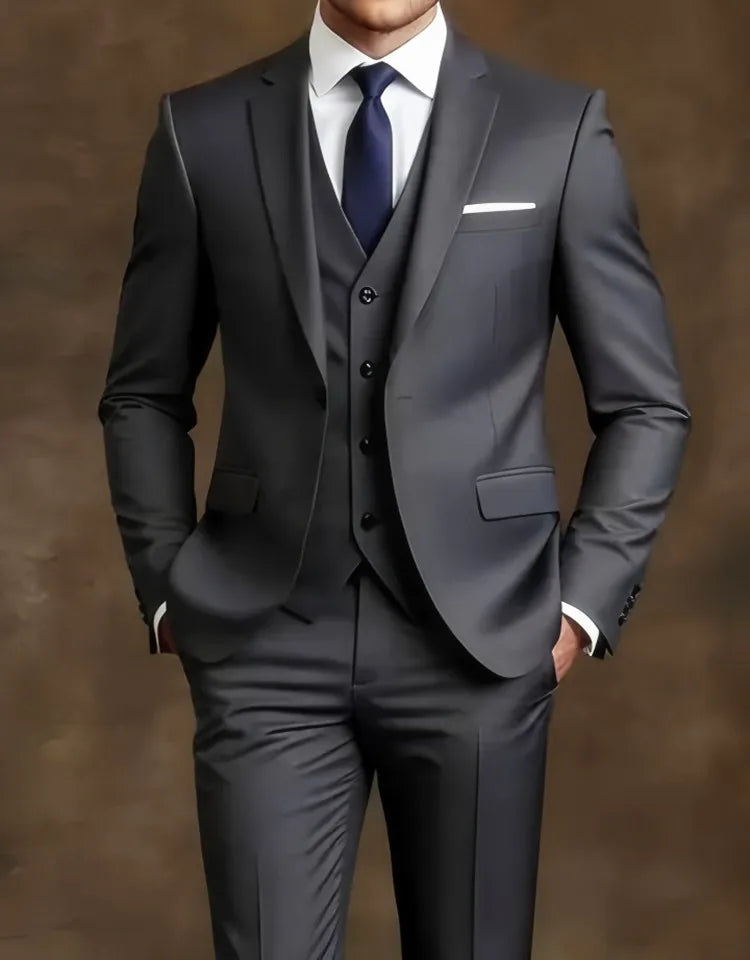 Elegant Men's Suit Sets- Slim Fit Tuxedo