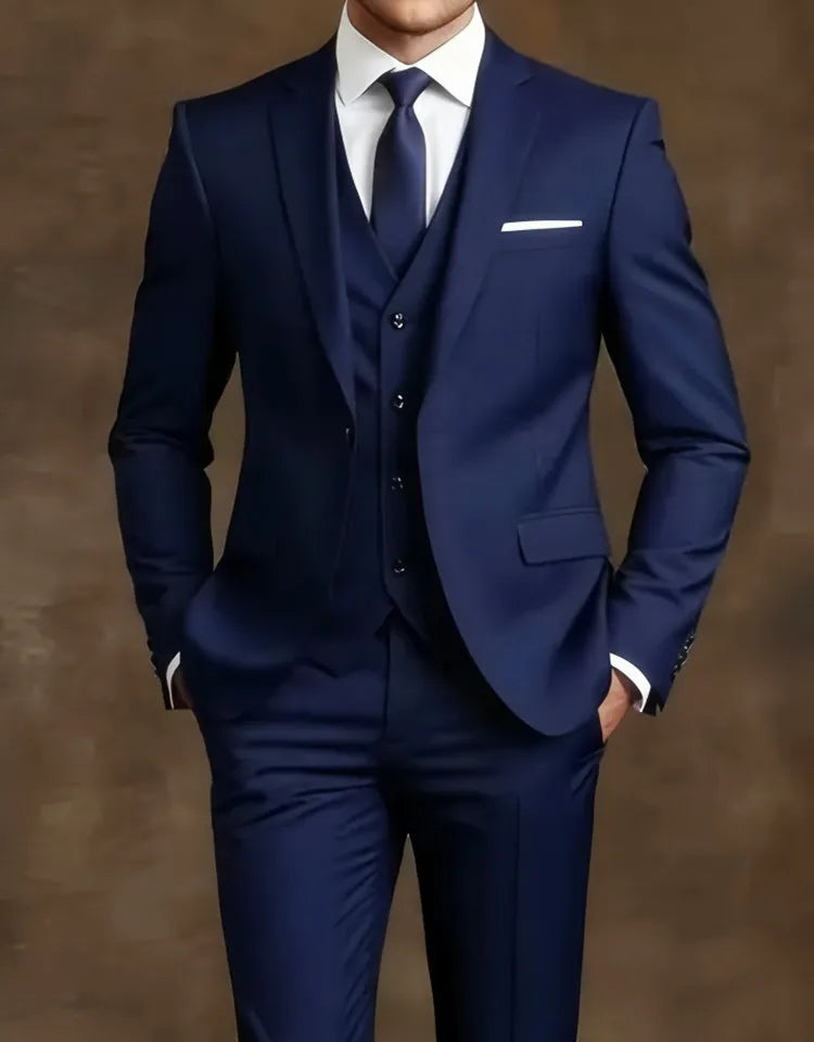 Elegant Men's Suit Sets- Slim Fit Tuxedo