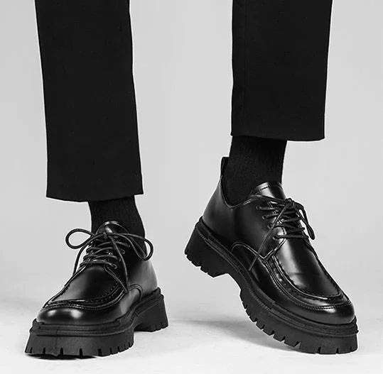 Men's Leather Shoes Formal Business