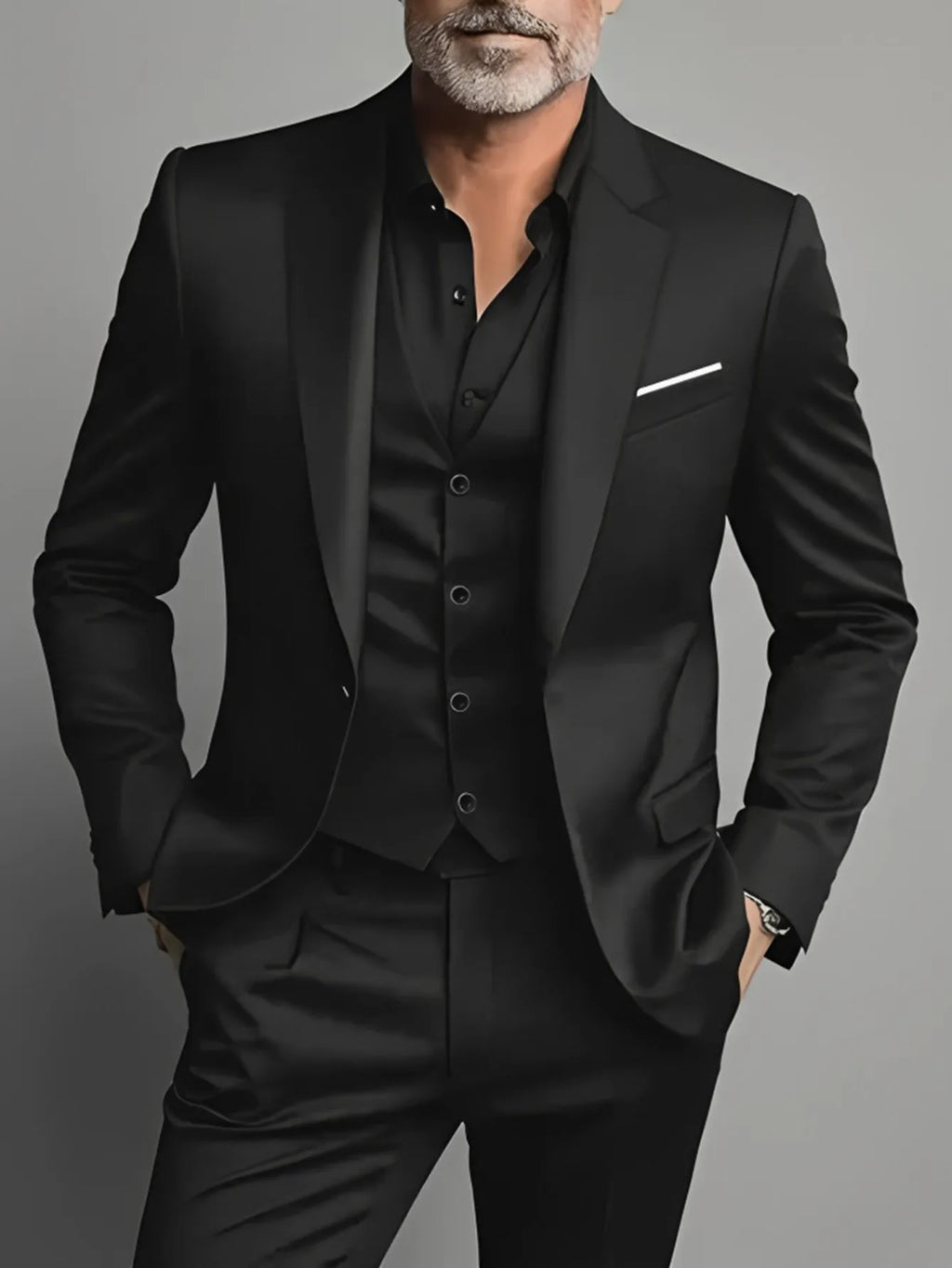 Elegant Men's Suit Sets- Slim Fit Tuxedo