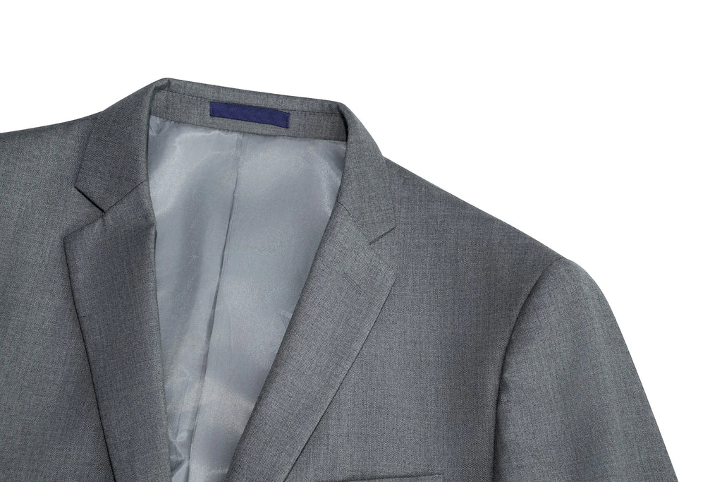 3pcs Men's Classic Solid Color Suit Set