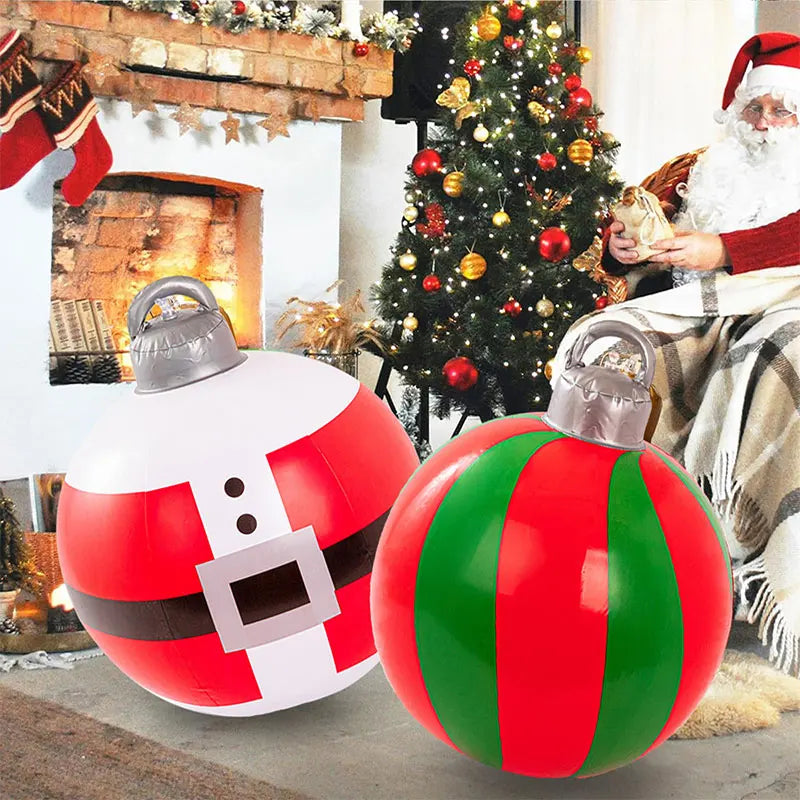 Multiple styles Giant Inflatable Christmas Decoration Ball Snowman PVC Inflatable Decorated