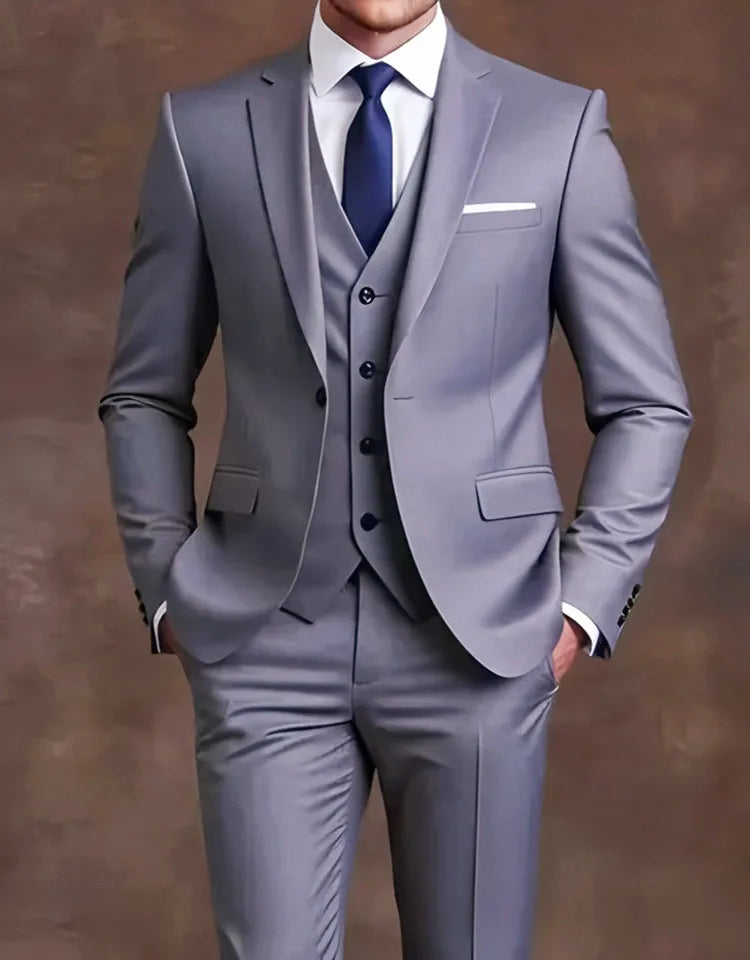Elegant Men's Suit Sets- Slim Fit Tuxedo