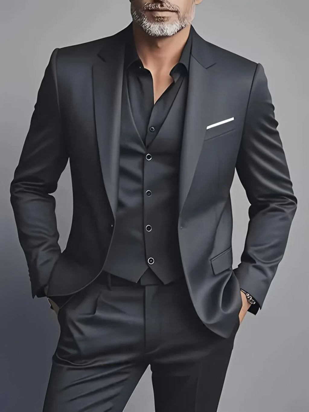 Elegant Men's Suit Sets- Slim Fit Tuxedo