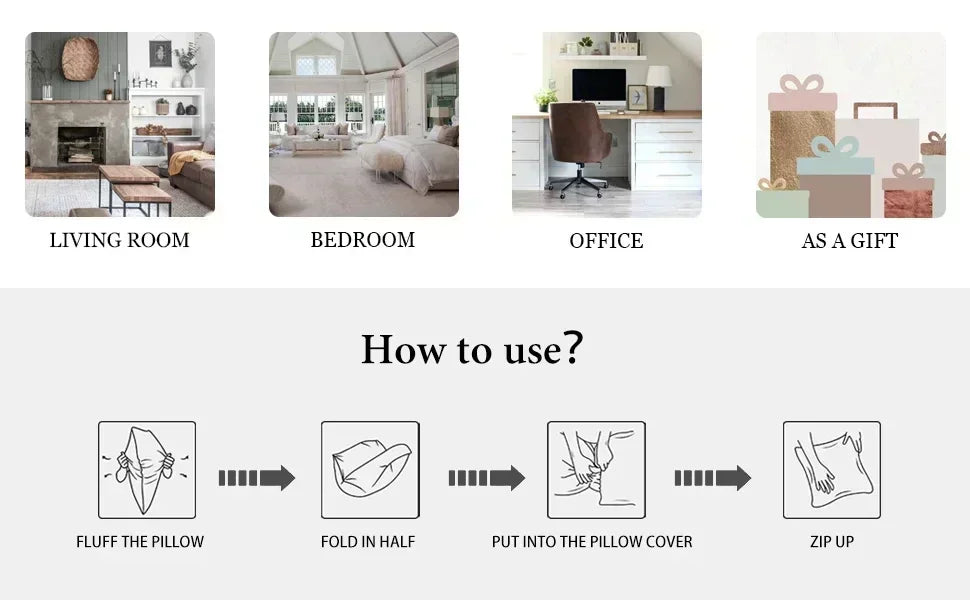 Home Decoration: Christmas: Deer, Santa Claus And Snowman Cushion Covers For Sofa, Bedroom, Car, Pillow Covers