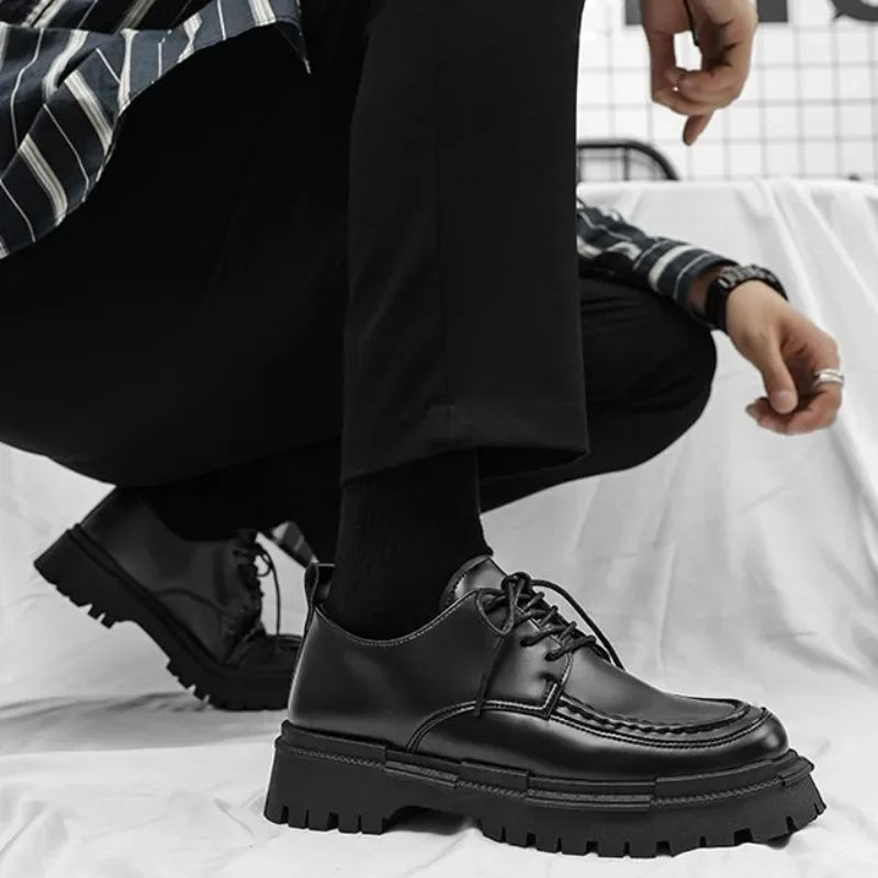 Men's Leather Shoes Formal Business