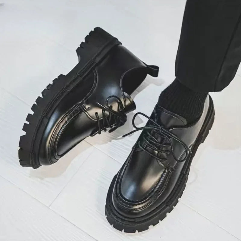 Men's Leather Shoes Formal Business